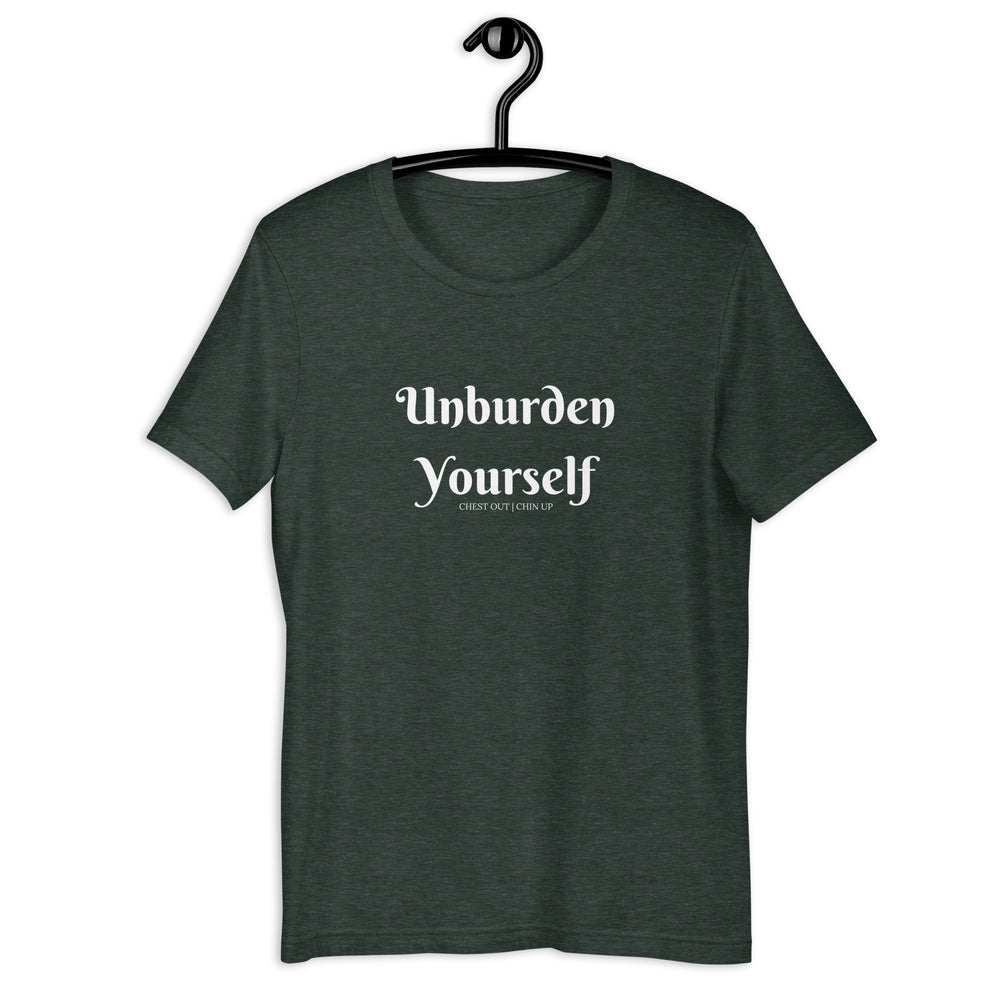 
                
                    Load image into Gallery viewer, Unburden Yourself Unisex T-Shirt
                
            