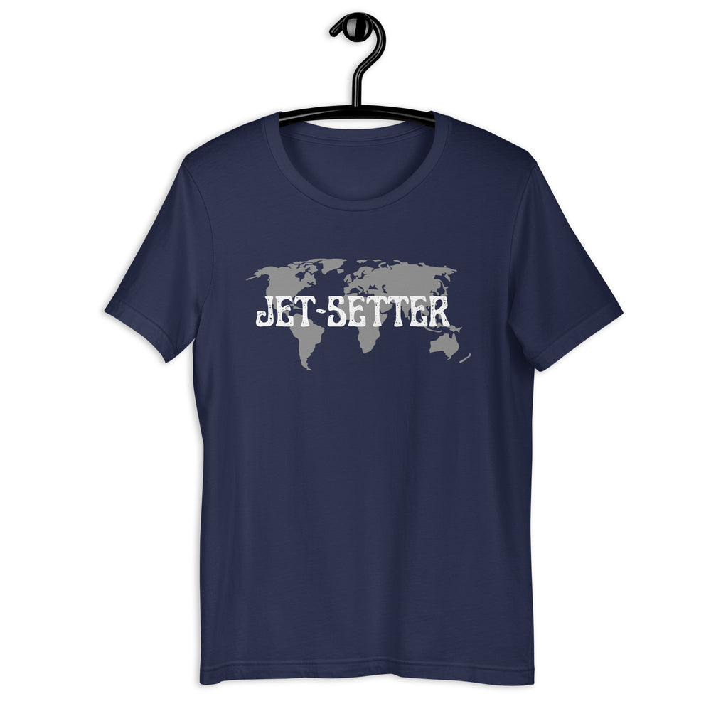 
                
                    Load image into Gallery viewer, Jet-Setter! Unisex T-shirt
                
            