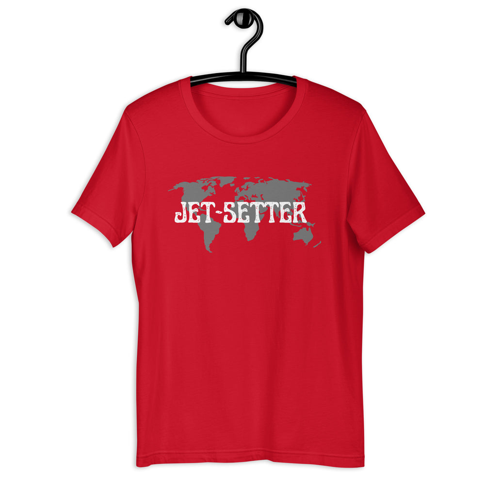 
                
                    Load image into Gallery viewer, Jet-Setter! Unisex T-shirt
                
            