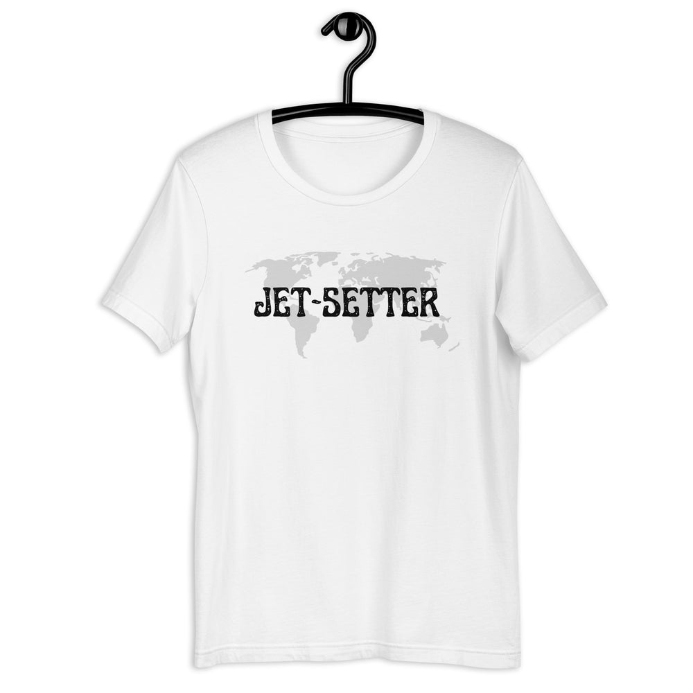 
                
                    Load image into Gallery viewer, Jet-Setter! Unisex T-shirt
                
            