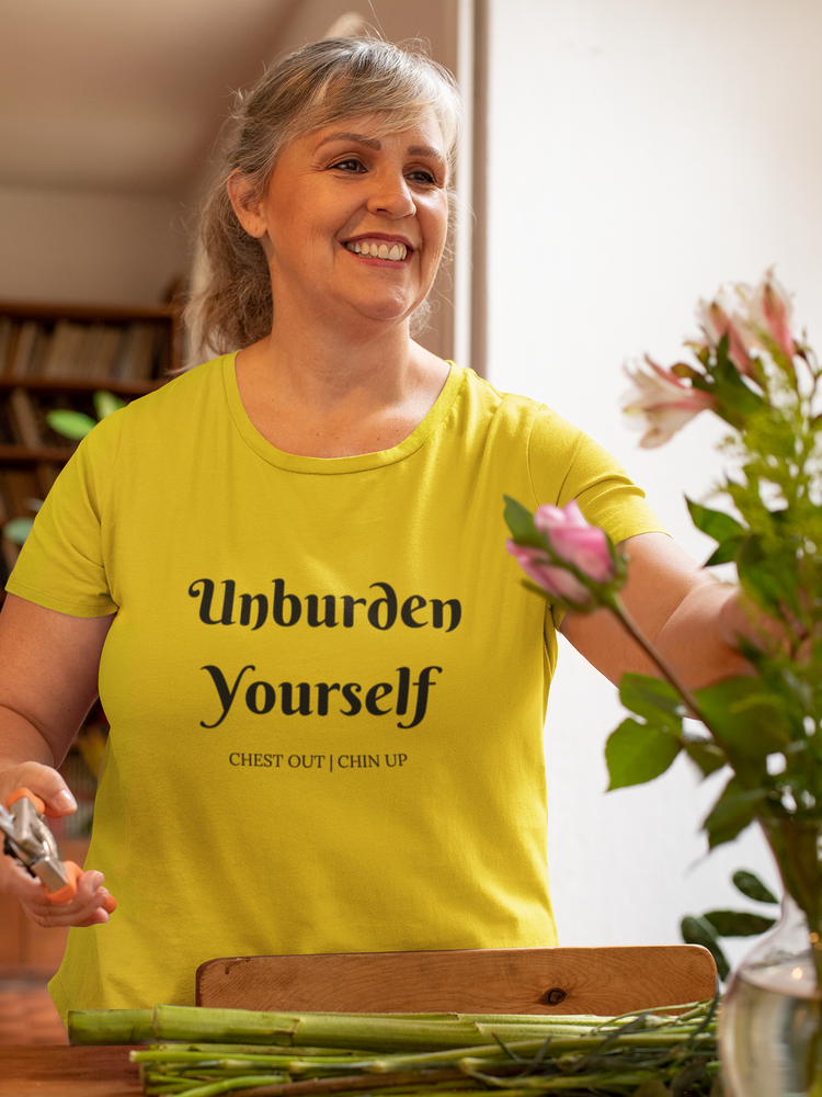 
                
                    Load image into Gallery viewer, Unburden Yourself Unisex T-Shirt
                
            